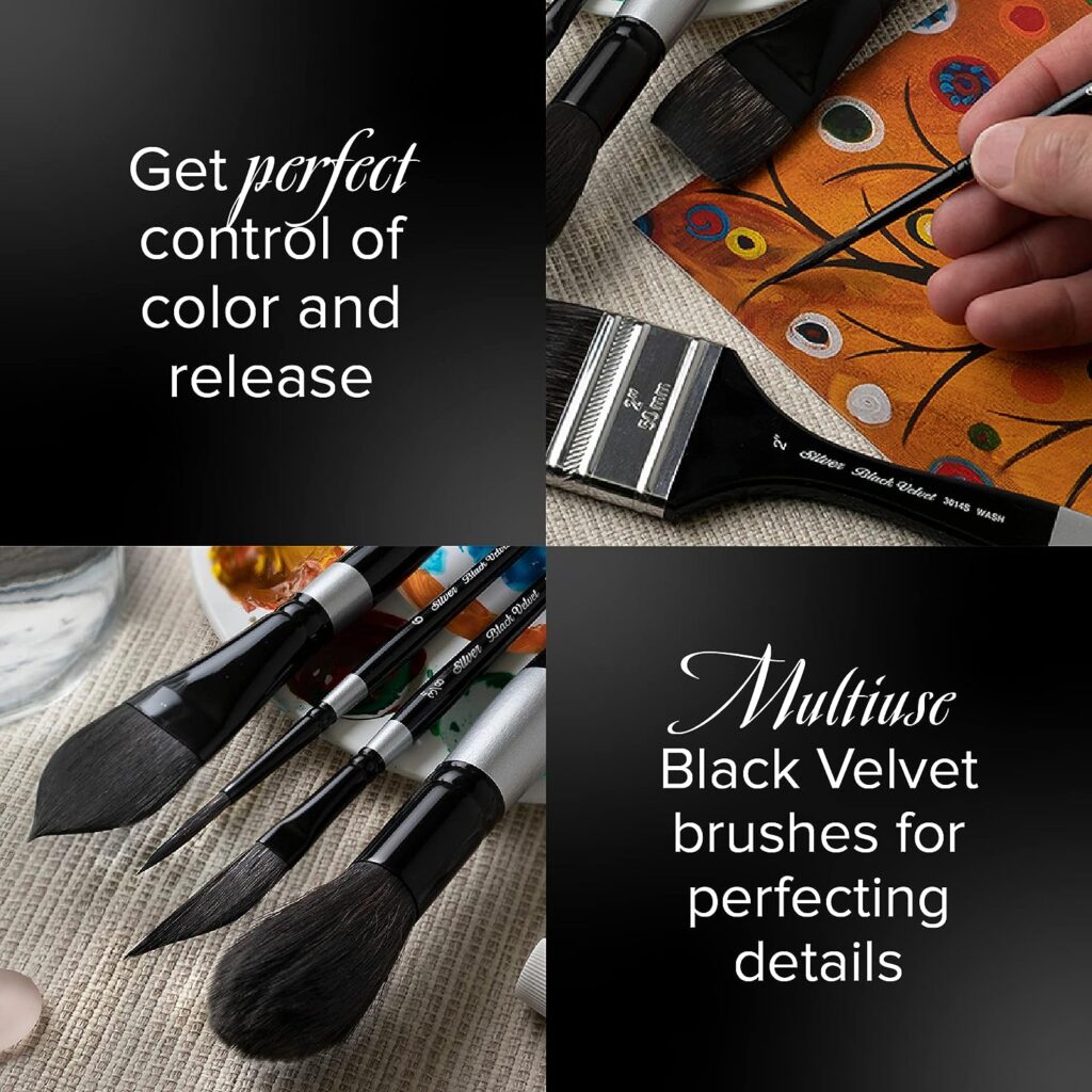 Black Velvet® Beginning Round W/C Set, 3 Piece Set Rounds Size 2, 6, 10