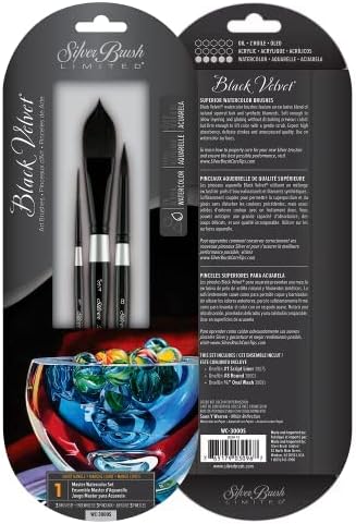 Black Velvet® Beginning Round W/C Set, 3 Piece Set Rounds Size 2, 6, 10